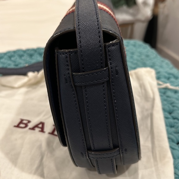 Bally | Supra MD 17 Crossbody - Blue/ Red Stripe - Picture 4 of 10